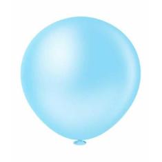 Imagem de Balão Globo (Fat Ball) - Azul Claro - Pic Pic Nº 250 - 1 Unidade