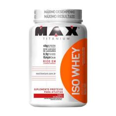 Imagem de Iso Whey Protein Proteína Auxilia Formação E Recuperação Mas - Max Tit