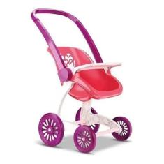Imagem de Carrinho De Boneca Bebe Infantil Confort Baby - Samba Toys