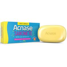 Imagem de Sabonete Facial Acnase Ação Antisséptica Com 110G