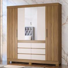 Imagem de Guarda Roupa Casal Messina Amendola/Off White