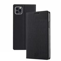 Imagem de LXURY Capa de couro para iPhone 15 Pro Max/15 Pro/15 Plus/15, capa carteira flip proteção para câmera com compartimento para cartão, suporte, fecho magnético, preto, 15 Pro Max