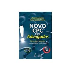 Imagem de Novo CPC Para Advogados - Neves, Daniel Amorim Assumpção; - 9788530972455