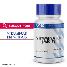 Imagem de Vitamina K2 100mcg 90 Cápsulas