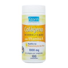 Imagem de Colágeno 1000Mg + Vitamina A 100 Comprimidos Stem