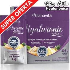 Imagem de Suplemento P/ Pele Colágeno Hyaluronic Verisol Sanavita Em Pó Hidrolis