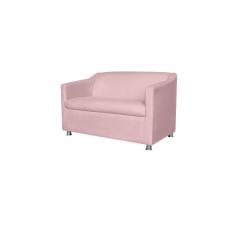 Imagem de Namoradeira Tilla Suede Rosê - Montanaris Decor