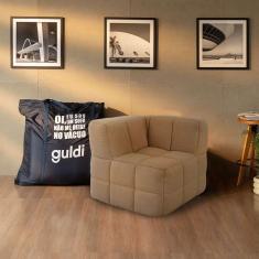 Imagem de módulo canto sofá guldi popup linho bege