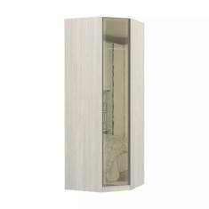 Imagem de Guarda-Roupa Solteiro Luciane Canto Diagonal Prime Plus 1 Porta Alumín