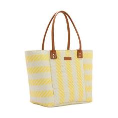Imagem de Bolsa De Ombro Feminina Palha Chenson 3184580 - Amarelo