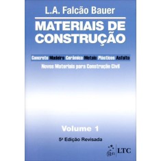 Imagem de Materiais de Construção - Vol. 1 - 5ª Ed. - Bauer, L.a. Falcao - 9788521612490