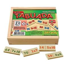 Imagem de Tabuada Em Mdf 54 Peças Cx De Madeira