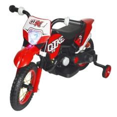 Mini Moto Elétrica Infantil GP Raptor Super Girl - 2 Marchas 6V - Rosa