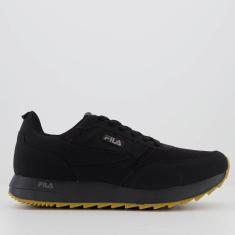 Imagem de Tênis Fila Retro Flag Preto e Grafite  masculino