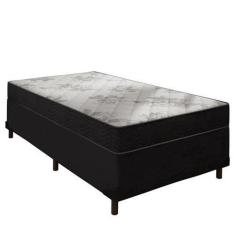 Imagem de Cama Box Solteiro + Colchão Portobel Viena D23 60X88x188