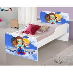 Imagem de Mini Cama Infantil Meninos Criança - Casa Móveis