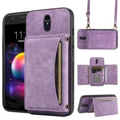 Imagem de Capa de telefone para LG Aristo5/K31/Fortune 3/Phoenix 5/K8x/Tribute Monarch/Risio 4 capa carteira com bolso de couro para cartão de crédito fino LGK31 Rebel K 31 31K Aristo5 Plus Astro 5+ Risio4 2020