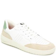 Imagem de Tênis Feminino Flat Em Couro Cravo E Canela 1119-Feminino