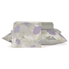 Imagem de Jogo de Lençol Casal Teka 3 Peças 150 Fios - 100% Algodão, Encanto