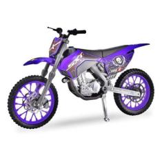 Imagem de Moto Cross Infantil Brinquedo Miniatura - Usual Brinquedos