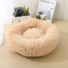Imagem de Cama para cães de gato, cama para animais de estimação para cães pequenos, camas de almofada para animais de estimação para dormir melhoradas e aconchegantes, antiderrapante lavável à máquina, diâmetro da luz 32 cm
