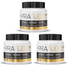 Imagem de Kit 03 Mascara Pratudo Cronograma Capilar Borabella 1kg