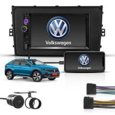 Imagem de Kit Central Multimidia 2 Din Mp5 Bt Espelha Volkswagen Nivus - First O