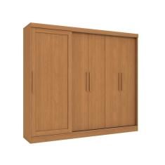 Imagem de Guarda-Roupa Casal Molina sem Pés 5 PT 4 GV Canela