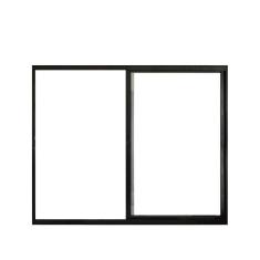 Imagem de Janela 2 Folhas De Correr s/ Grade 1.00 X 1.00 Alumínio Preto Linha Modular - Hale