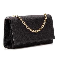 Imagem de Bolsa Festa Brilhante Pequena Transversal de Corrente Rosa Helena-Feminino