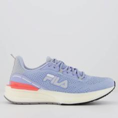 Imagem de Tênis Fila Float Flux Feminino Azul e Prata-Feminino