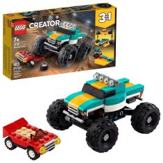 Imagem de Brinquedo de construção lego Creator 3 em 1 Monster Truck 31101 Kids