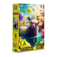 Imagem de Quebra-Cabeça Nano 500 Peças - I.A Festa Rural - Toyster