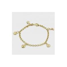 Imagem de Pulseira de ouro 18 k Elo Português com Pingente