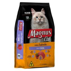 Imagem de Ração Seca Magnus Cat Carne Para Gatos Adultos Castrados - 20 Kg