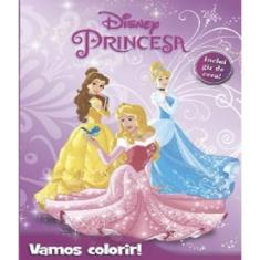 Imagem de Livro Princesas - Vamos Colorir