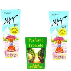 Imagem de Kit 2 Colonia Seiva de Alfazema e 1 Perfume Abre Caminho - phebo
