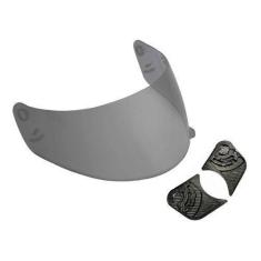 Imagem de Kit Reparo + Viseira Fumê Capacete Ebf E0x / E17 / New Spark - Polivis