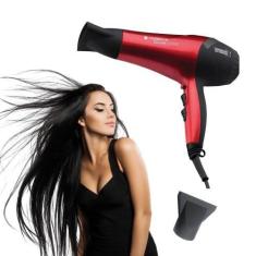 Imagem de Secador De Cabelos 110v Profissional 2000W 127V  Tourmaline Íon Cadenc