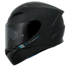 Imagem de Capacete Axxis Preto Fosco Para Motociclista Segment Solid, Preto Fosc