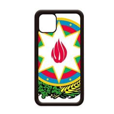 Imagem de Capa com emblema nacional Baku Azerbaijão para iPhone 12 Pro Max para Apple Mini Mobile Case