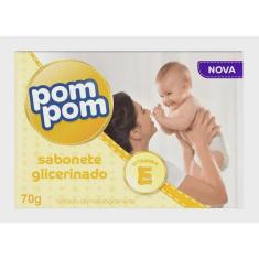 Imagem de Sabonete bebê pompom suave glicerinado 70G