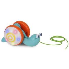 Imagem de Bichinho De Puxar Caracol Com Som E Luz Azul - Zoop Toys