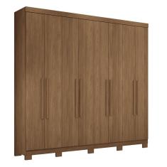 Imagem de Guarda Roupa Casal 8 Portas Havana Santos Andirá Jatobá