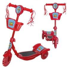 Imagem de Patinete Infantil 3 Anos Toy Story Vermelho Divertido Cesta
