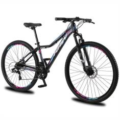 Imagem de Bicicleta aro 29 KRW Alumínio 24 Velocidades Freio a Disco Suspensão dianteira Mountain Bike KR1-Unissex