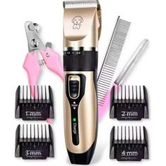 Imagem de Máquina de Tosa Silenciosa Profissional para Pets  Cortador BIVOLT - L