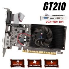 Imagem de Placa de Vídeo Nvidia Geforce 1gb 200 Series Gt 210 Vga + Hdmi + Dvi P