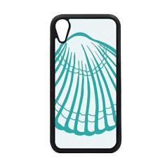 Imagem de Capa Green Scallop Marine Life Ilustration para iPhone XR para proteção de telefone Apple