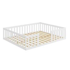 Imagem de Cama Queen Montessoriana Nemargi Cor Branco